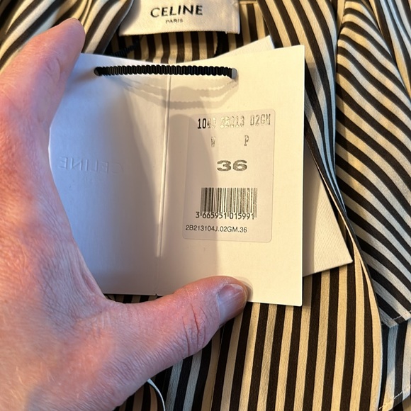 Brand new silk Celine blouse authentic - Picture 3 of 7